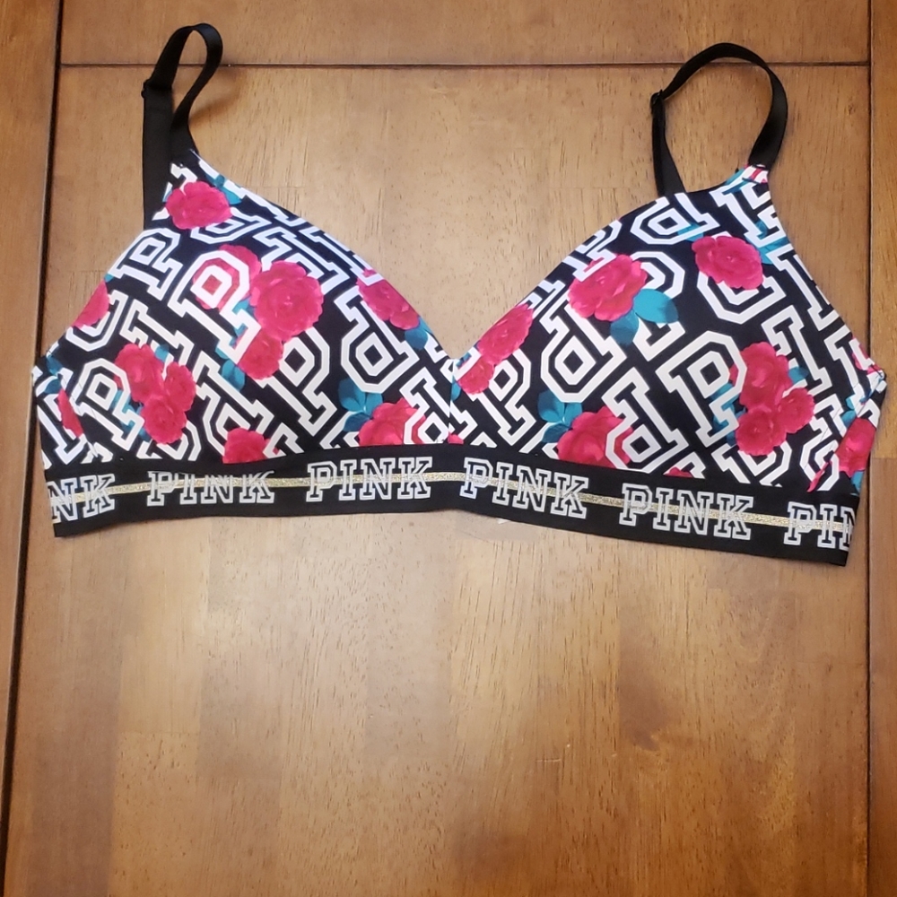 VS Pink 34DD Wireless Bra